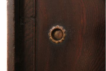 和製アンティーク 品のある佇まいが魅力的なケヤキ材製の帳場箪笥(時代箪笥、整理箪笥)(R-048722)