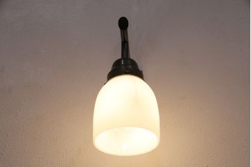 アンティーク照明　竹のデザインが和の趣を醸し出すウォールランプ(壁掛け照明、壁付け照明)(R-048725)