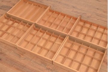 昭和レトロ　昔懐かしいミシン糸ケース(小物収納、小引き出し)(R-048735)