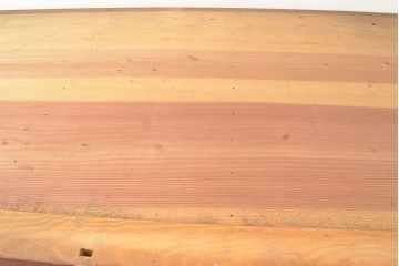和製アンティーク　明治〜大正期　鏡板ケヤキ材・枠ヒノキ材　重ね戸棚・下段(収納棚、サイドボード、キャビネット)(R-048767)