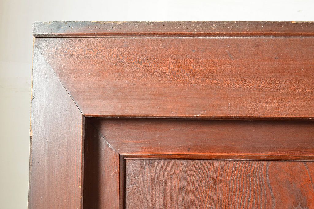 和製アンティーク　ヒノキ材・ケヤキ材　激レアサイズ!!堂々とした存在感抜群の九尺収納箪笥(水屋箪笥、夜具箪笥、布団箪笥、キャビネット、収納棚)(R-048768)