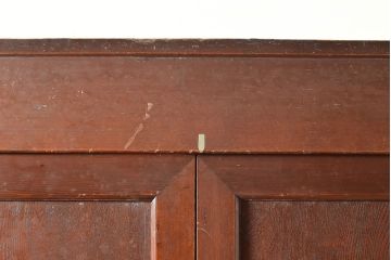 和製アンティーク　ヒノキ材・ケヤキ材　激レアサイズ!!堂々とした存在感抜群の九尺収納箪笥(水屋箪笥、夜具箪笥、布団箪笥、キャビネット、収納棚)(R-048768)