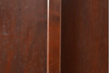 和製アンティーク　ヒノキ材・ケヤキ材　激レアサイズ!!堂々とした存在感抜群の九尺収納箪笥(水屋箪笥、夜具箪笥、布団箪笥、キャビネット、収納棚)(R-048768)