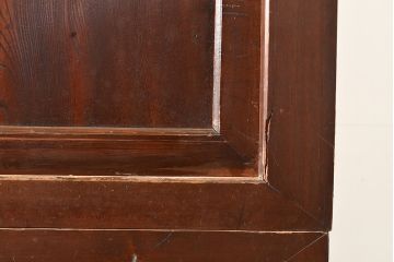 和製アンティーク　ヒノキ材・ケヤキ材　激レアサイズ!!堂々とした存在感抜群の九尺収納箪笥(水屋箪笥、夜具箪笥、布団箪笥、キャビネット、収納棚)(R-048768)