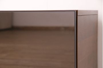 展示品　極美品　Cassinaixc.(カッシーナイクスシー)　BREATH(ブレス)　インブイア材の温もり漂うシアターボード(テレビ台、ローボード)(定価約63万5千円)(R-048774)