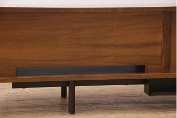 展示品　極美品　Cassinaixc.(カッシーナイクスシー)　BREATH(ブレス)　インブイア材の温もり漂うシアターボード(テレビ台、ローボード)(定価約63万5千円)(R-048774)