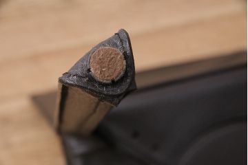 展示品　極美品　カッシーナ(Cassina)　絶版品　2016年製　キャブアームレスチェア　412CAB-Cチェア(定価約15万円)(椅子、イス)(R-048777)