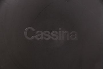 展示品　極美品　カッシーナ(Cassina)　絶版品　2016年製　キャブアームレスチェア　412CAB-Cチェア(定価約15万円)(椅子、イス)(R-048777)