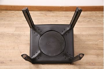 展示品　極美品　カッシーナ(Cassina)　絶版品　2016年製　キャブアームレスチェア　412CAB-Cチェア(定価約15万円)(椅子、イス)(R-048778)