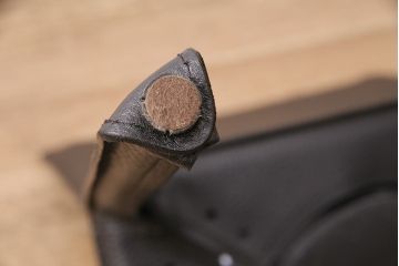 展示品　極美品　カッシーナ(Cassina)　絶版品　2016年製　キャブアームレスチェア　412CAB-Cチェア(定価約15万円)(椅子、イス)(R-048778)