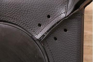 展示品　極美品　カッシーナ(Cassina)　絶版品　2016年製　キャブアームレスチェア　412CAB-Cチェア(定価約15万円)(椅子、イス)(R-048778)
