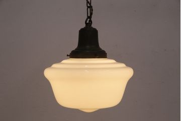 アンティーク照明　ブラケットの風合いがおしゃれなペンダントライト(天井照明、吊り下げ照明)(R-048796)