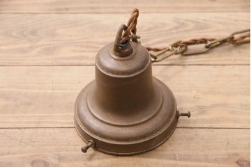 アンティーク照明　ブラケットの風合いがおしゃれなペンダントライト(天井照明、吊り下げ照明)(R-048796)