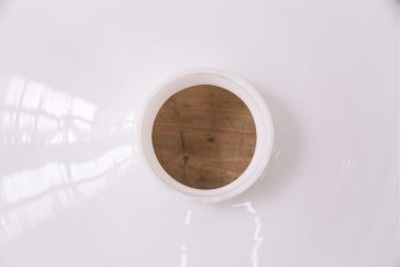 アンティーク照明　戦前　昭和レトロな味わいを感じる平笠シェードのペンダントライト2個セット(R-048798)