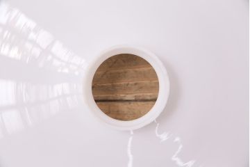 アンティーク照明　戦前　昔ながらの趣溢れる平笠シェードのペンダントライト2個セット(R-048799)