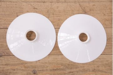 アンティーク照明　レトロな空間づくりにおすすめ!平笠シェードの吊り下げ照明2個セット(ペンダントライト、天井照明、電笠)(R-048800)