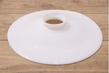 アンティーク照明　レトロな空間づくりにおすすめ!平笠シェードの吊り下げ照明(ペンダントライト、天井照明、電笠)(R-048803)