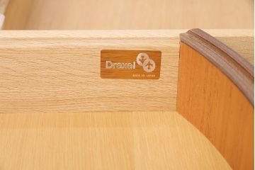 中古　極美品　DREXEL HERITAGE(ドレクセルヘリテイジ)　Cameo Classics(キャメオクラシックス)　高級感溢れるキドニーデスク(定価約170万円)(両袖デスク、机、在宅ワーク、在宅用ワークデスク)(R-048820)