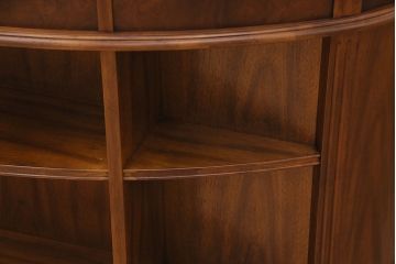 中古　極美品　DREXEL HERITAGE(ドレクセルヘリテイジ)　Cameo Classics(キャメオクラシックス)　高級感溢れるキドニーデスク(定価約170万円)(両袖デスク、机、在宅ワーク、在宅用ワークデスク)(R-048820)