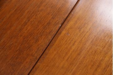 北欧ヴィンテージ　デンマーク製　チーク材　レア品!4wayで使える便利なエレベーターテーブル(エクステンション、リフティング、ダイニング、センターテーブル、ビンテージ)(R-048823)