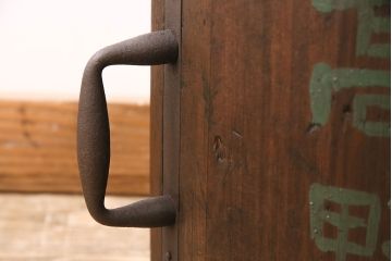 アンティーク雑貨　使い方色々!!収納を兼ねたお洒落なインテリアとして活躍してくれる一斗枡(一斗マス)(R-048826)