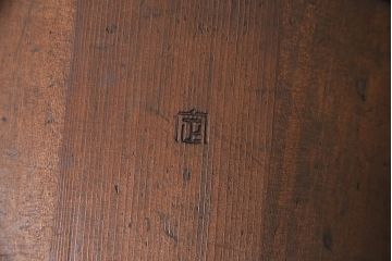 アンティーク雑貨　時代の味を感じる存在感抜群の斗棒付き一斗枡(一斗マス)(R-048827)