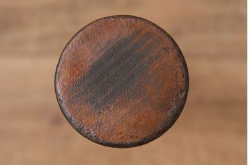 アンティーク雑貨　時代の味を感じる存在感抜群の斗棒付き一斗枡(一斗マス)(R-048827)