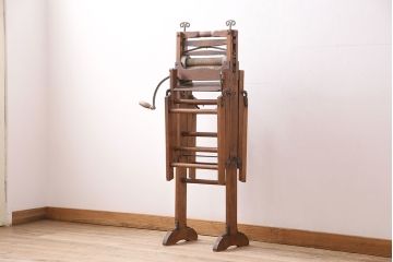 ジャンク品　アメリカビンテージ　AMERICAN WRINGER.CO　激レア!!　インダストリアルな雰囲気が格好良い脱水機(ディスプレイ、店舗什器)(R-048832)