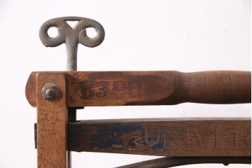 ジャンク品　アメリカビンテージ　AMERICAN WRINGER.CO　激レア!!　インダストリアルな雰囲気が格好良い脱水機(ディスプレイ、店舗什器)(R-048832)