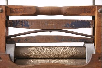 ジャンク品　アメリカビンテージ　AMERICAN WRINGER.CO　激レア!!　インダストリアルな雰囲気が格好良い脱水機(ディスプレイ、店舗什器)(R-048832)