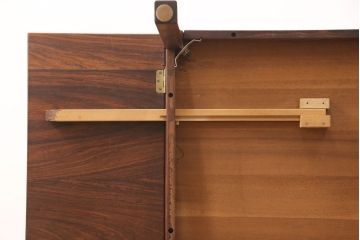 ヴィンテージ家具　デンマーク製　ローズウッド材　作業台としてもおすすめ!シンプルなデザインのバタフライテーブル(ローテーブル、センターテーブル、ビンテージ)(R-048841)