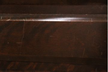中古　北海道民芸家具　落ち着いた空間にぴったり!上品な佇まいのチェスト(整理タンス、収納タンス、衣装タンス、引き出し)(R-048842)