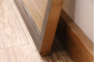 和製アンティーク　華やかさと品の良さを兼ね備えた組子欄間(建具、明り取り、明かり取り)(R-048846)