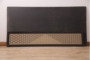 和製アンティーク　上質な和の空間作りに活躍する、芸術品のような美しさを持つ組子欄間(建具、明り取り)(R-048847)