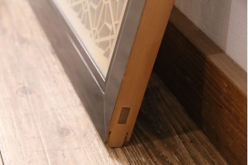 和製アンティーク　上質な空間作りのアクセントになる、美しい組子欄間(建具、明り取り)(R-048849)