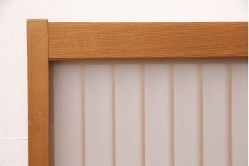 アンティーク建具　片面ガラス　和モダンな雰囲気づくりにおすすめの組子入り書院戸4枚セット(窓、引き戸、ガラス戸)(R-048850)