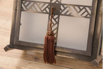 和製アンティーク　昭和初期　シャビーな質感がかっこいい!ノスタルジックな雰囲気が漂う天井照明(吊り下げ照明、ペンダントライト、電笠)(R-048869)