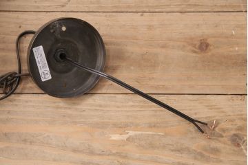 和製アンティーク　昭和初期　シャビーな質感がかっこいい!ノスタルジックな雰囲気が漂う天井照明(吊り下げ照明、ペンダントライト、電笠)(R-048870)