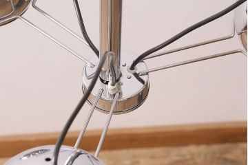 ビンテージ照明　イタリアヴィンテージ　Rolly　Fratelli Giannelli　スタイリッシュな空間を演出してくれる天井照明(吊り下げ照明)(R-048871)