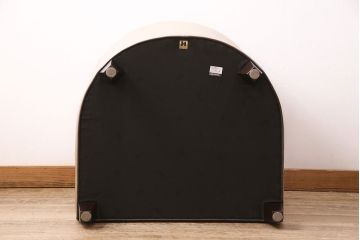 中古　展示品　2019年製　Cassinaixc.(カッシーナイクスシー)　NORMANDIE II(ノルマンディドゥー)　FY革　洗練されたデザインが美しいラウンジチェア(一人掛け、1Pソファ、アームソファ、椅子)(定価約45万円)(R-048877)