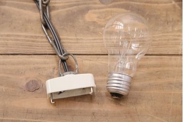アンティーク照明　お洒落な雰囲気を高める灯ろう型のペンダントライト(吊り灯籠、吊り下げ照明)(R-048884)