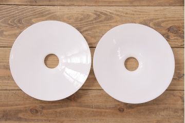 レトロ照明　シンプルで取り入れやすい!平笠シェードのペンダントライト2個セット(天井照明、吊り下げ照明、電笠)(R-048885)