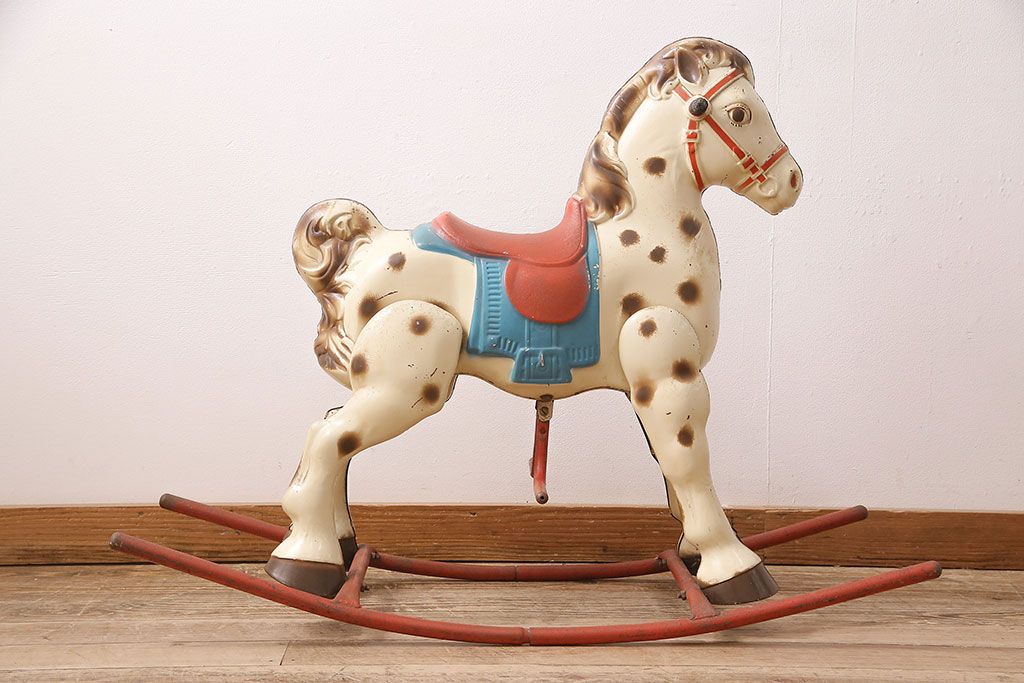 希少！アンティークロッキングホース置物 公式】アンティーク家具ラフジュ工房商品詳細ページアンティーク