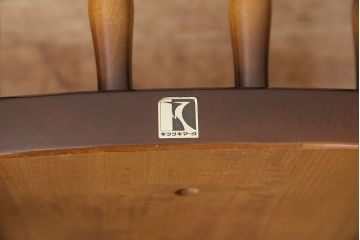 ヴィンテージ家具　飛騨産業　キツツキ　上品な佇まいが魅力的なウィンザーチェア(椅子、ダイニングチェア、ビンテージ、ウインザーチェア)(R-048909)