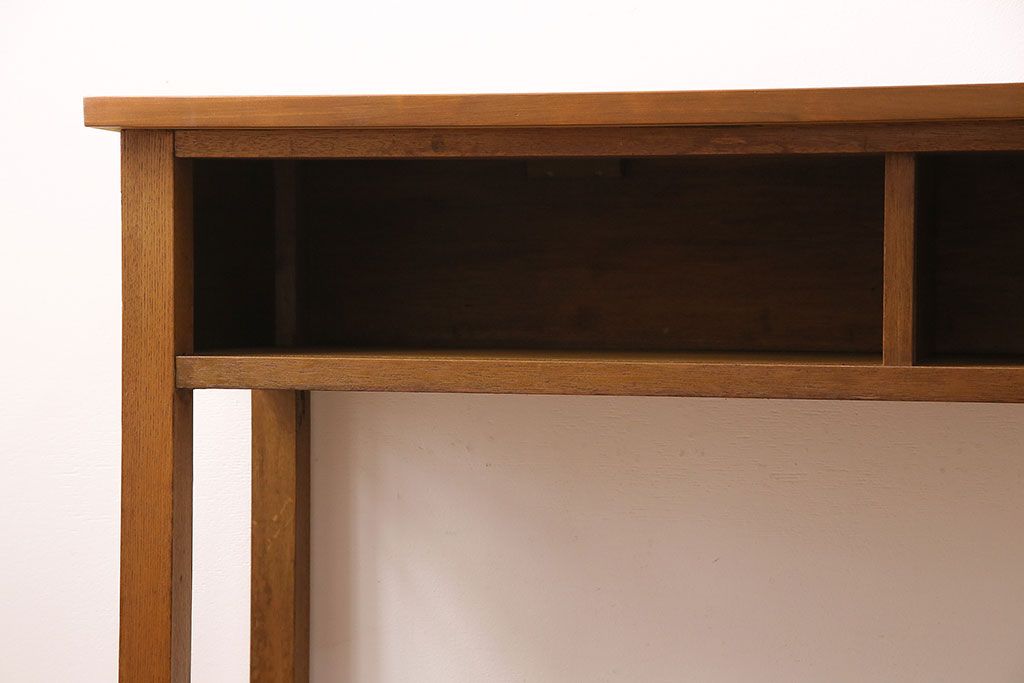 和製アンティーク　天板ヒノキ材　木のぬくもりを存分に味わえる作業台(コンソールテーブル、テーブル)(R-048914)