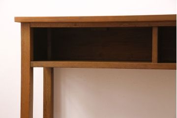 和製アンティーク　天板ヒノキ材　木のぬくもりを存分に味わえる作業台(コンソールテーブル、テーブル)(R-048914)