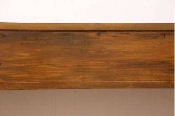 和製アンティーク　天板ヒノキ材　木のぬくもりを存分に味わえる作業台(コンソールテーブル、テーブル)(R-048914)