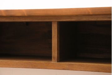 和製アンティーク　天板ヒノキ材　整理しながら作業もはかどる!レトロな作業台(コンソールテーブル、テーブル)(R-048915)