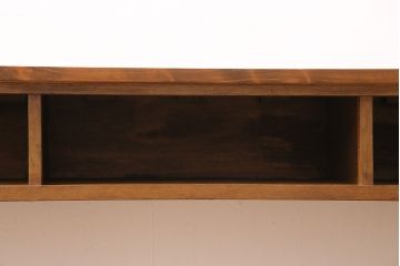 和製アンティーク　天板ヒノキ材　整理しながら作業もはかどる!レトロな作業台(コンソールテーブル、テーブル)(R-048915)