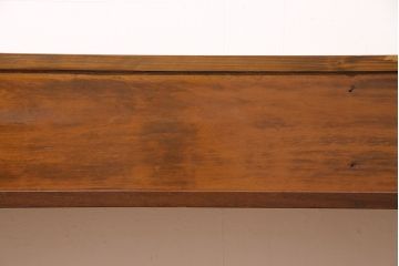 和製アンティーク　天板ヒノキ材　木の優しいぬくもりを感じる作業台(コンソールテーブル、テーブル)(R-048916)